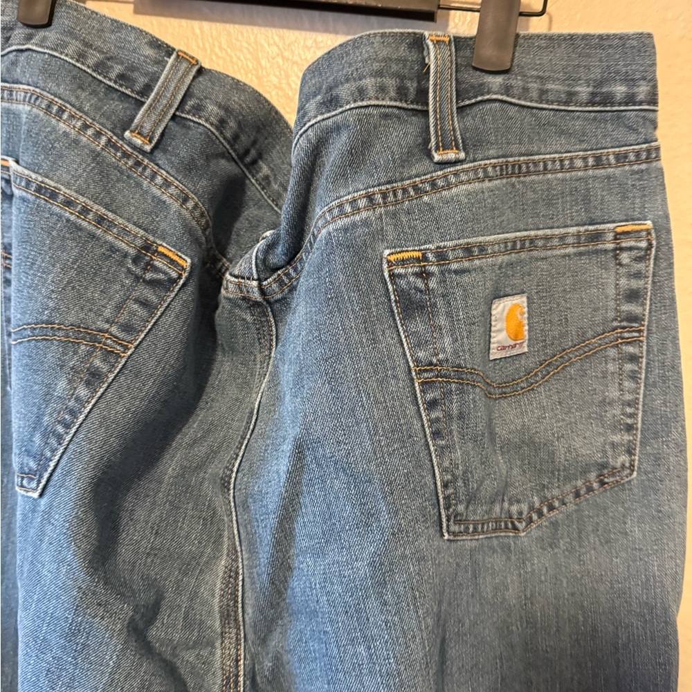 Carhartt Men's Blue Jeans 44-32 - Picture 5 of 7